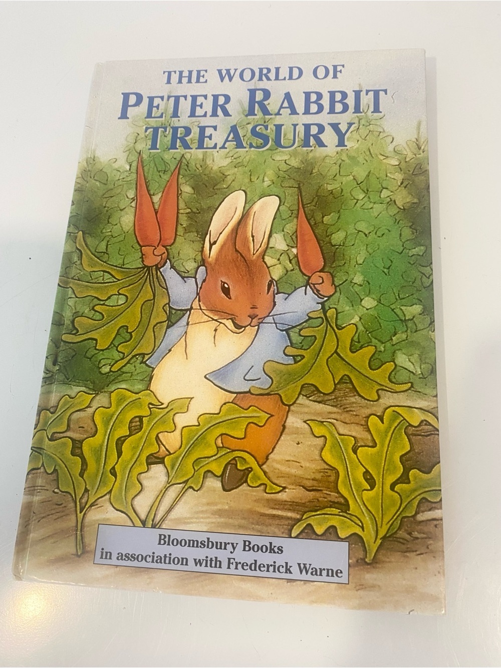 The World of Peter Rabbit Treasury Hardcover 1994 Beatrix Potter Bloomsbury Book